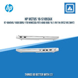 HP VICTUS 16-S1093AX  R7-8845HS/16GB DDR5/1TB NVMeSSD | BEST FOR GAMING AND AUTOCAD LAPTOP
