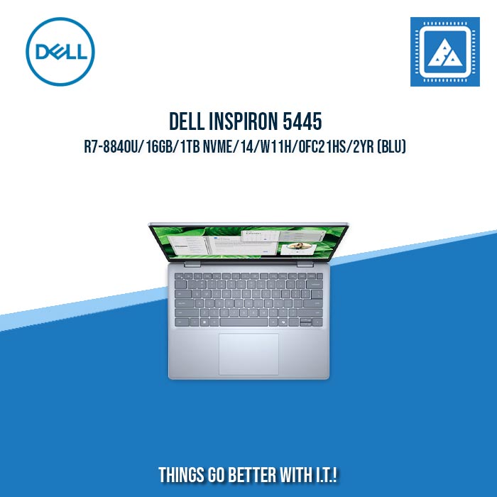 DELL INSPIRON 5445 R7-8840U/16GB/1TB NVME || BEST FOR FREELANCERS