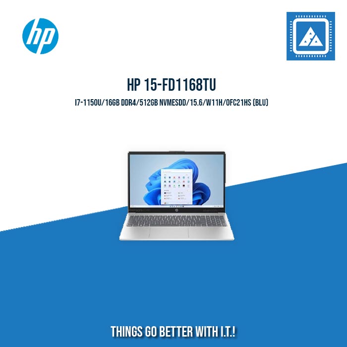 HP 15-FD1168TU i7-1150U/16GB DDR4/512GB NVMeSDD BEST FOR FREELANCERS