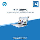 HP 15S-EQ2340AU R3-5300U 8GB DDR4/512GB STUDENT LAPTOPS
