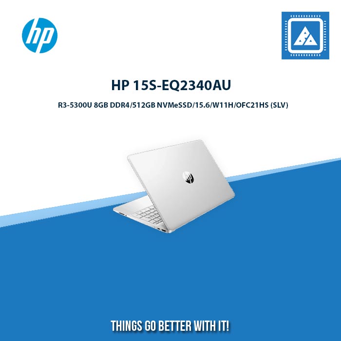 HP 15S-EQ2340AU R3-5300U 8GB DDR4/512GB STUDENT LAPTOPS