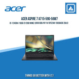 ACER ASPIRE 7 A715-59G-56W7 I5-12450H/16GB/512GB NVME/3050 6GB/W11H/OFC24H+365BASIC (BLK) | BEST FOR STUDENTS |