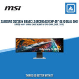 SAMSUNG ODYSSEY G95SC LS49CG954SEXXP 49" OLED DUAL QHD CURVED SMART GAMING 240HZ WLMNT W/SPKR (HDMI, 2XDP, 2XUSB)