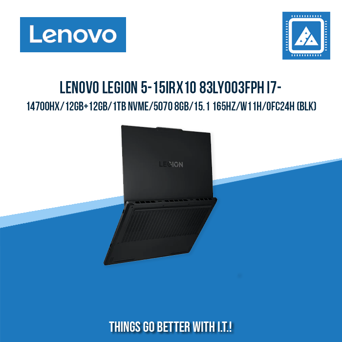 LENOVO LEGION 5-15IRX10 83LY003FPH I7-14700HX/12GB+12GB/1TB NVME | BEST FOR GAMING |