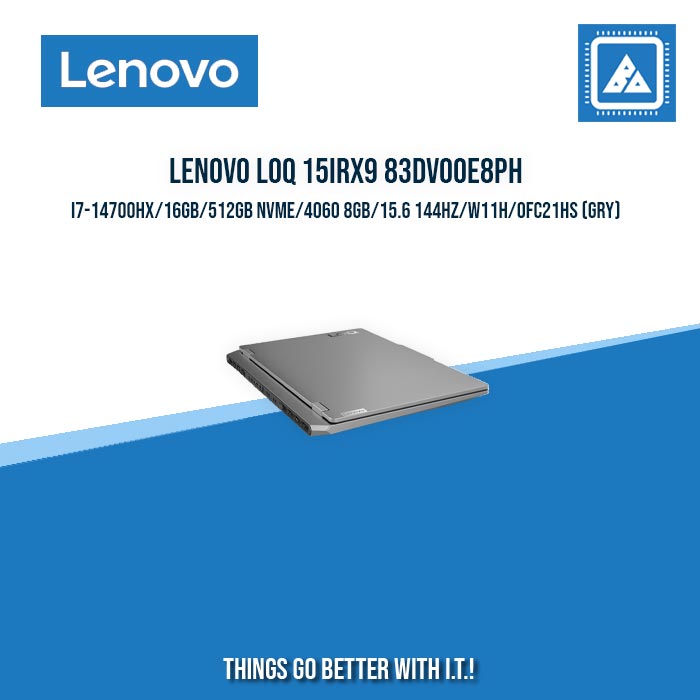 LENOVO LOQ 15IRX9 83DV00E8PH I5-13450HX/8GB/512GB NVME/4050 6GB | BEST FOR FREELANCERS AND GAMING LAPTOP