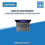 LENOVO LOQ 15IRX9 83DV00E8PH I5-13450HX/8GB/512GB NVME/4050 6GB | BEST FOR FREELANCERS AND GAMING LAPTOP