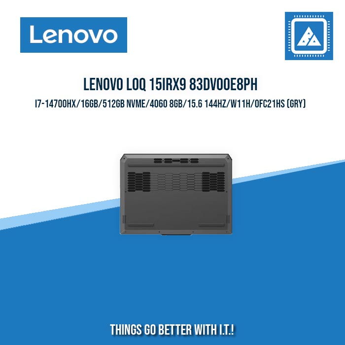 LENOVO LOQ 15IRX9 83DV00E8PH I5-13450HX/8GB/512GB NVME/4050 6GB | BEST FOR FREELANCERS AND GAMING LAPTOP