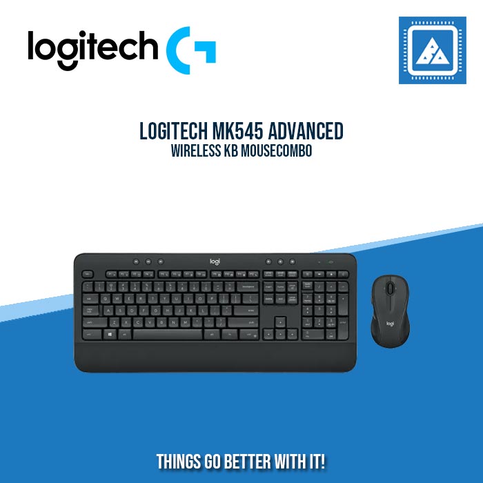 LOGITECH MK545 ADVANCED WIRELESS KB MOUSECOMBO – BlueArm Computer Store