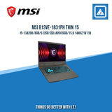 MSI B13VE-1831PH THIN 15 I5-13420H/8GB/512GB SSD/4050 6GB | BEST FOR GAMING AND AUTOCAD LAPTOP