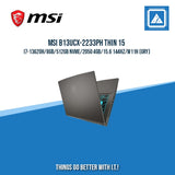 MSI B13UCX-2233PH THIN 15 I7-13620H/8GB/512GB NVME/2050 4GB | BEST FOR GAMING AND FREELANCER LAPTOP