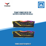 TEAM T-FORCE DELTA TUF RGB 32GB (2X16GB) DDR4-3200 (BLACK)