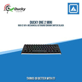 DUCKY ONE 2 MINI RGB V2 60% MECHANICAL KEYBOARD (BROWN SWITCH) BLACK