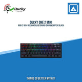 DUCKY ONE 2 MINI RGB V2 60% MECHANICAL KEYBOARD (BROWN SWITCH) BLACK