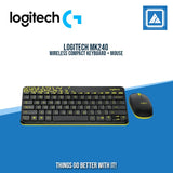LOGITECH WIRELESS COMPACT KEYBOARD + MOUSE MK240