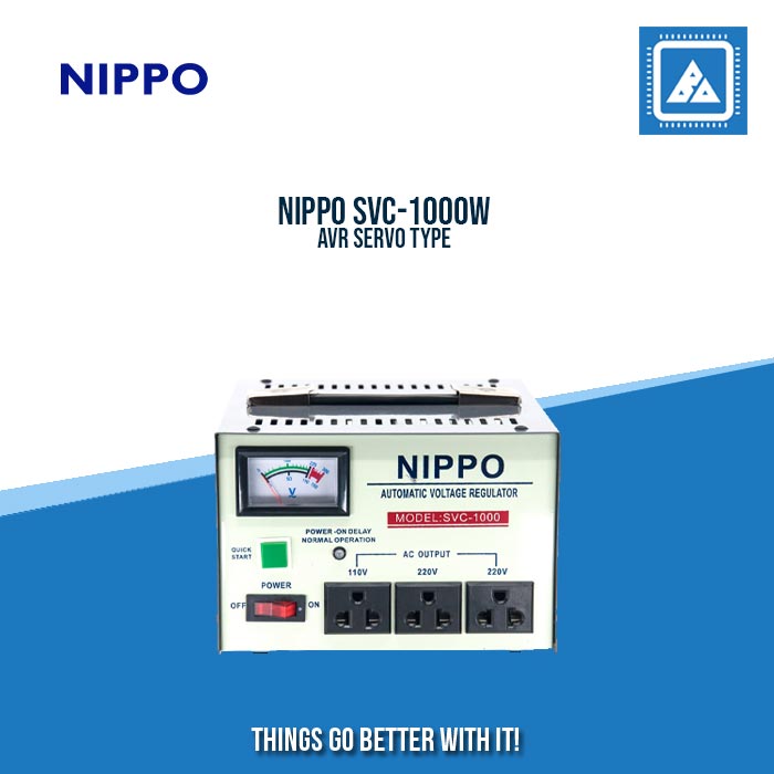 NIPPO SVC-1000W AVR SERVO TYPE