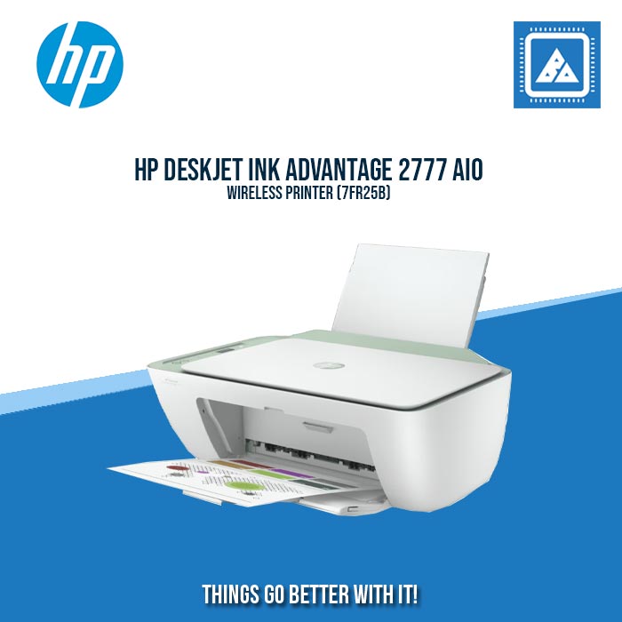 HP DESKJET INK ADVANTAGE 2777 AIO WIRELESS PRINTER (7FR25B)