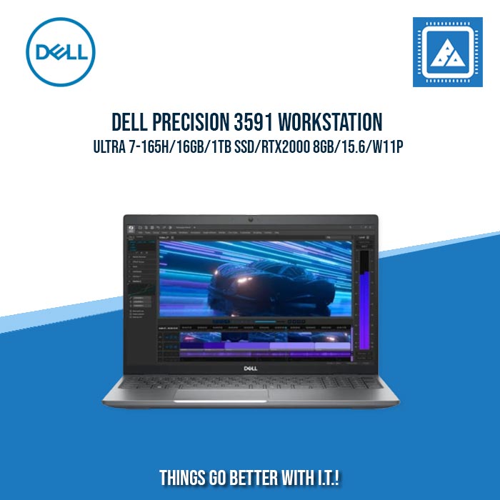 DELL PRECISION 3591 WORKSTATION ULTRA 7-165H/16GB/1TB SSD/RTX2000 8GB SUITABLE FOR BUSINESS