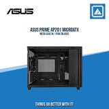 ASUS PRIME AP201 MICROATX MESH CASE W/ 1FAN (BLACK)
