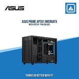 ASUS PRIME AP201 MICROATX MESH CASE W/ 1FAN (BLACK)