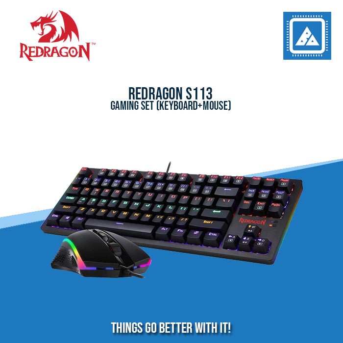 REDRAGON S113 GAMING SET (KEYBOARD+MOUSE)