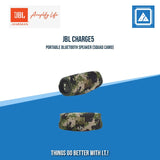 JBL CHARGE5 PORTABLE BLUETOOTH SPEAKER BLUE|BLACK|GRAY|SQUAD CAMO