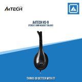A4TECH HS-9 STEREO 3.5MM HEADSET (BLACK)