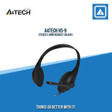 A4TECH HS-9 STEREO 3.5MM HEADSET (BLACK)