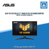 ASUS TUF VG27AQL3A 27" WQHD 2K IPS LED GAMING MONITOR 180HZ W/ SPK WLMNT (2XHDMI, DP)