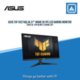 ASUS TUF VG27AQL3A 27" WQHD 2K IPS LED GAMING MONITOR 180HZ W/ SPK WLMNT (2XHDMI, DP)