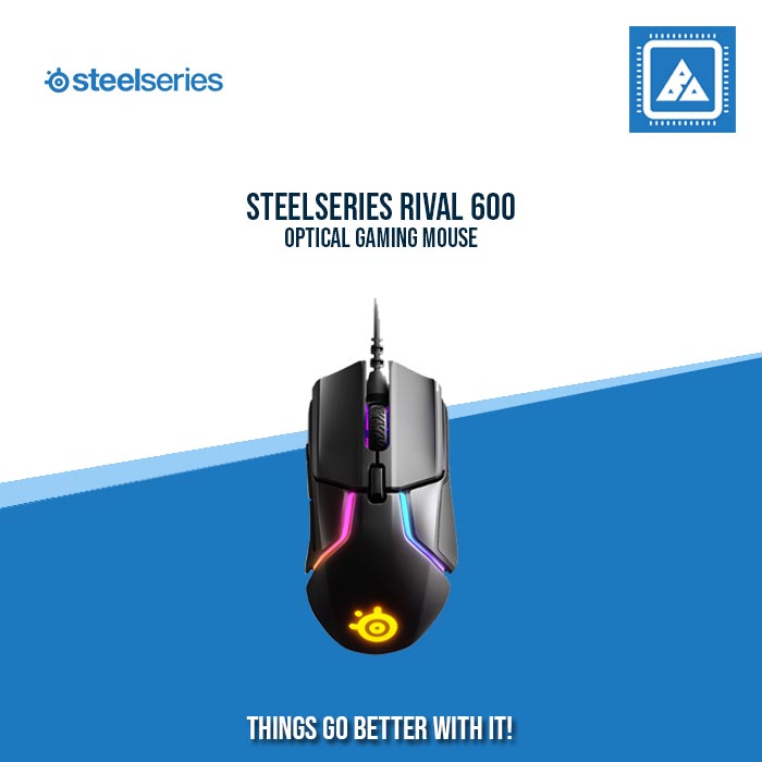 STEELSERIES RIVAL 600 OPTICAL GAMING MOUSE