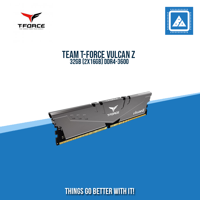 TEAM T-FORCE VULCAN Z 32GB (2X16GB) DDR4-3600