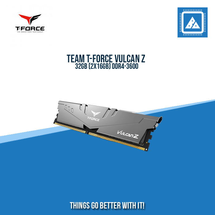 TEAM T-FORCE VULCAN Z 32GB (2X16GB) DDR4-3600