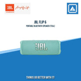 JBL FLIP 6 PORTABLE BLUETOOTH SPEAKER (TEAL)