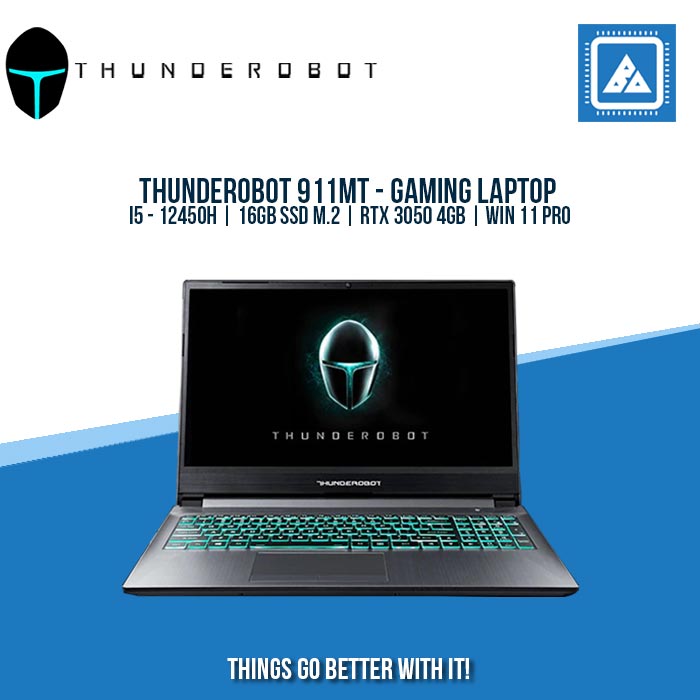 THUNDEROBOT 911MT I5-12450H/16GB/512/RTX 3050 - BEST FOR GAMING AND AUTOCAD LAPTOP