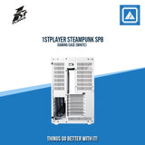 1STPLAYER STEAMPUNK SP8 GAMING CASE (WHITE)