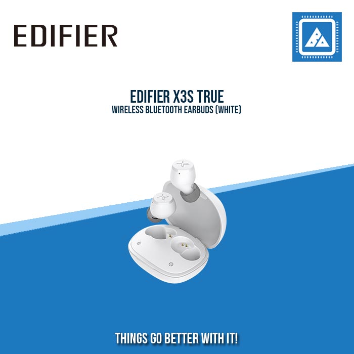 EDIFIER X3S TRUE WIRELESS BLUETOOTH EARBUDS (BLACK)