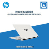 HP VICTUS 15-FA0098TX (79J58PA) I5-12500H/16GB(2x8gb)/512GB NVMe/3050Ti 4GB | BEST FOR GAMING AND AUTOCAD LAPTOP