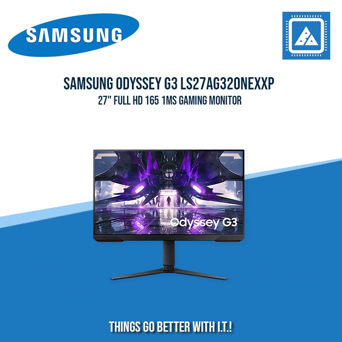 SAMSUNG ODYSSEY G3 LS27AG320NEXXP 27" FULL HD 165 1MS GAMING MONITOR