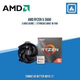 AMD RYZEN 5 3600 3.6GHZ 6CORE | 12THREAD (AM4) W/FAN | TRAY TYPE