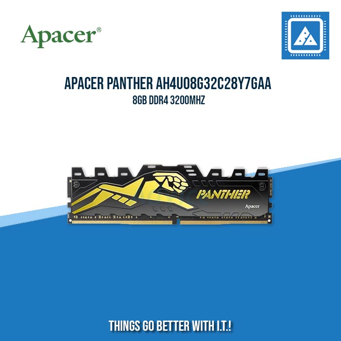 APACER PANTHER AH4U08G32C28Y7GAA-DDR4 3200 8GB