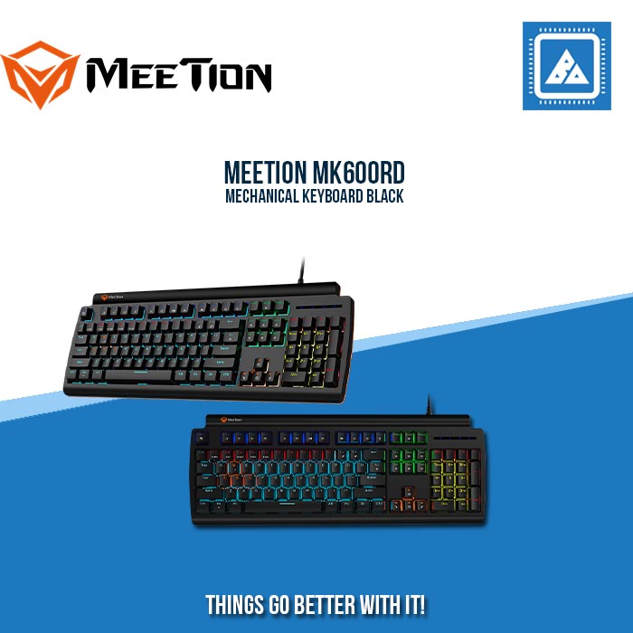 MK600RD MECHANICAL KEYBOARD BLACK