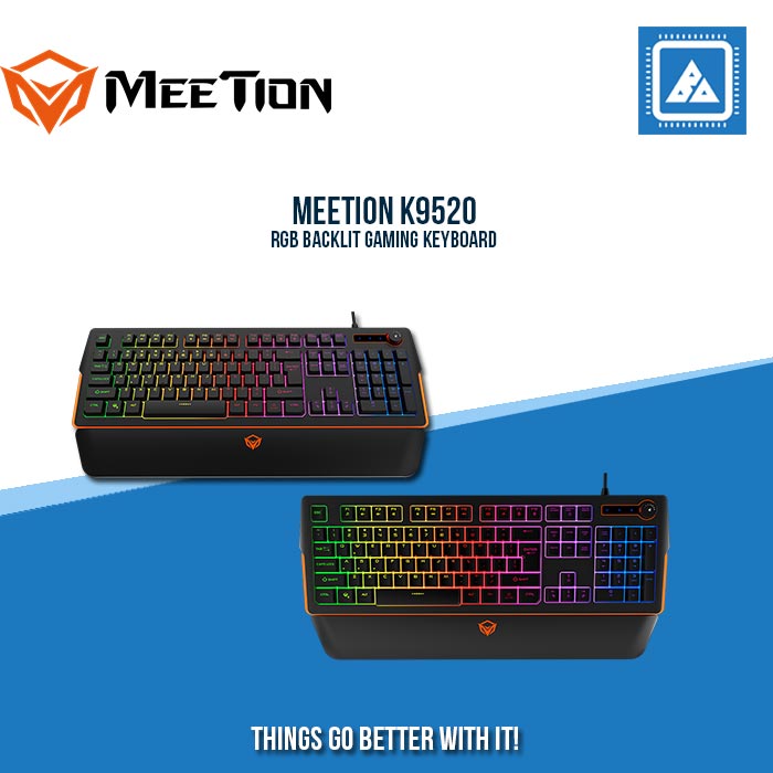 MEETION K9520 RGB BACKLIT GAMING KEYBOARD