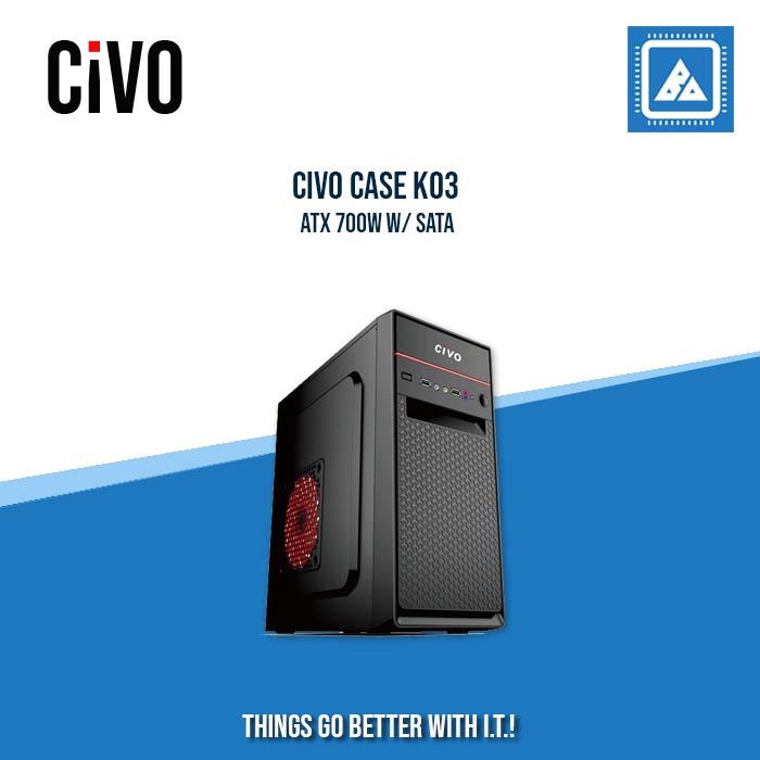 CIVO CASE K03 ATX 700W W/ SATA