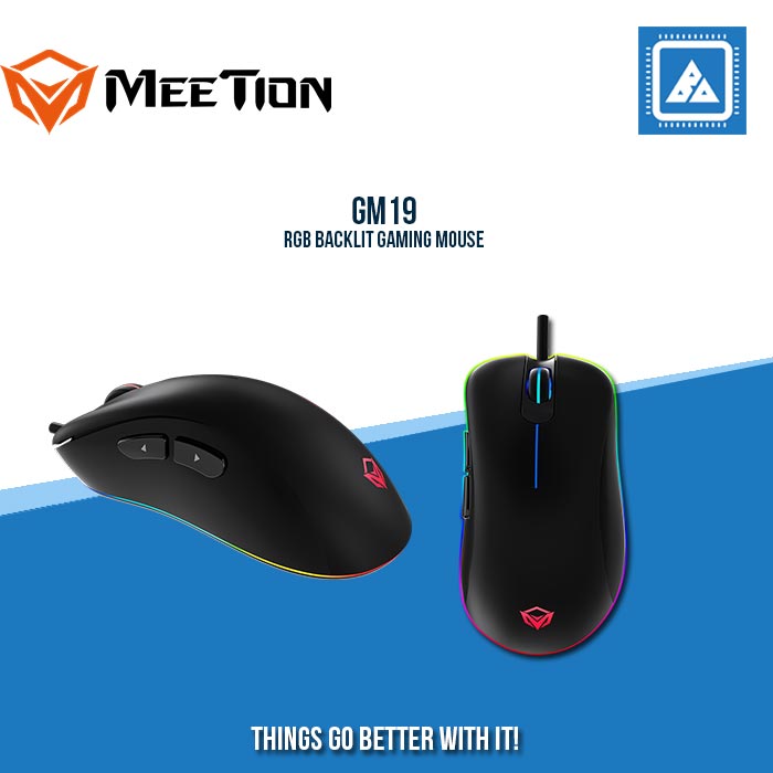 MEETION GM19 RGB BACKLIT GAMING MOUSE