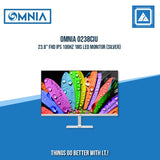 OMNIA 0238CIU 23.8" FHD IPS 100Hz 1ms LED MONITOR (SILVER)