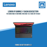LENOVO IDEAPAD GAMING 3-15ACH6 82K2027SPH R5-5500H/8GB/512GB NVME/2050 4GB | BEST FOR GAMING AND AUTOCAD LAPTOP