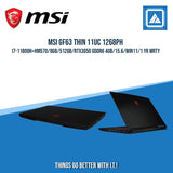 MSI GF63 THIN 11UC 1268PH i7-11800H+HM570/8GB/512GB/RTX3050 GDDR6 4GB | BEST FOR GAMING AND AUTOCAD LAPTOP