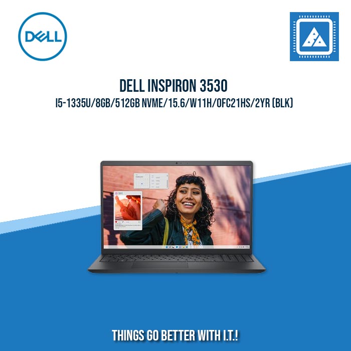 DELL INSPIRON 3530 I5-1335U/8GB/512GB NVME | BEST FOR STUDENTS AND FREELANCERS LAPTOP
