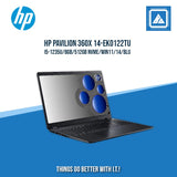 HP PAVILION 360X 14-EK0122TU/i5-1235U/8GB/512GB NVMe | BEST FOR STUDENTS AND FREELANCERS