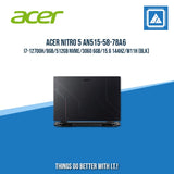 ACER NITRO 5 AN515-58-78A6 I7-12700H/8GB/512GB NVME/3060 6GB | BEST FOR GAMING AND AUTOCAD LAPTOP